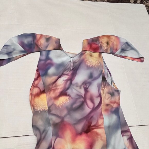 COLLINA STRADA  New without tag BARBED FLORAL HILLARY DRESS Sz M made in… - Picture 12 of 16